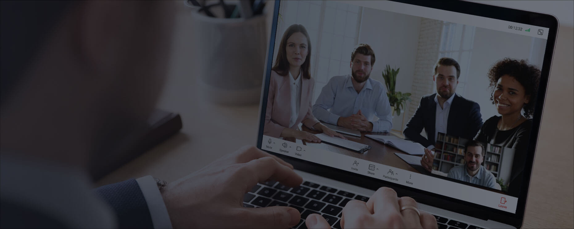 Use Matrx for online meeting and screen sharing with your team